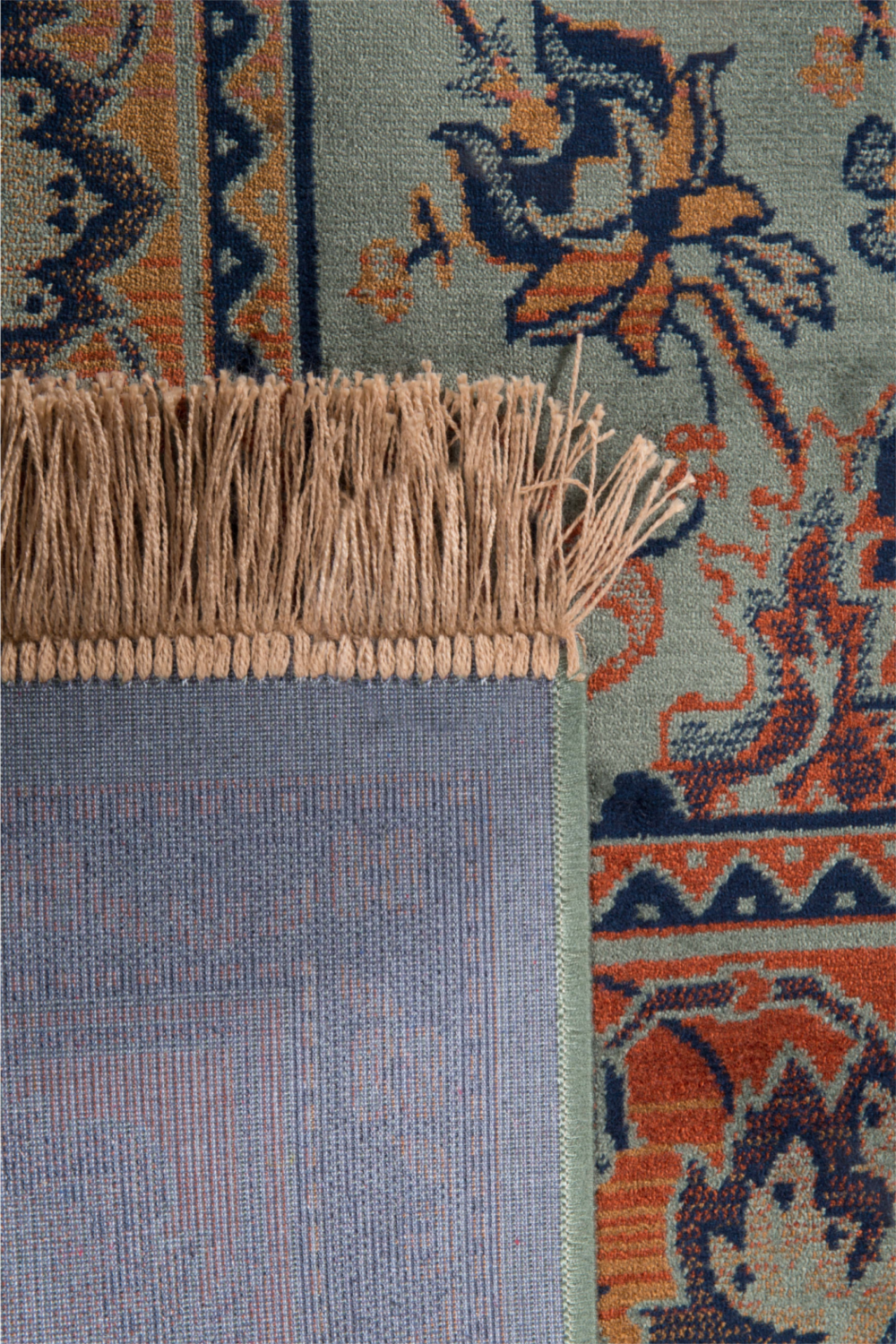 Vintage Style Viscose Carpet 5'7" x 8' | Dutchbone Bid | Oroa.com