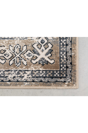 Gray Herati Carpet | Dutchbone Mahal | OROA.com