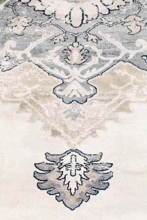 Gray Herati Carpet | Dutchbone Mahal | OROA.com