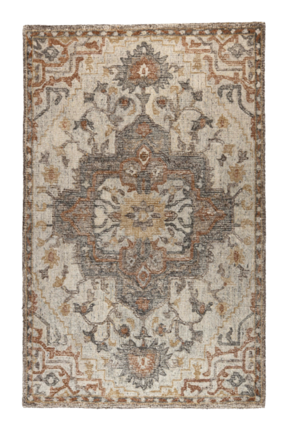 Gray Vintage Carpet | Dutchbone Amori | OROA.com