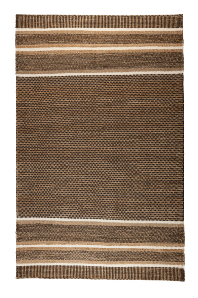 Handwoven Stripes Carpet 5' x 7'5" | Dutchbone Djahe | OROA.com