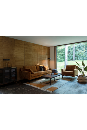 Abstract Print Fringed Carpet | Dutchbone Pavilion | OROA.com