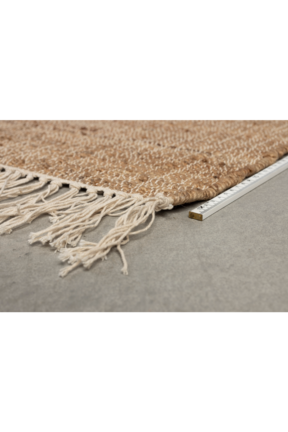 Abstract Print Fringed Carpet | Dutchbone Pavilion | OROA.com