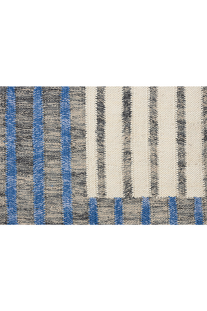 Cotton Fringed Area Rug | Dutchbone Hampton | OROA.com