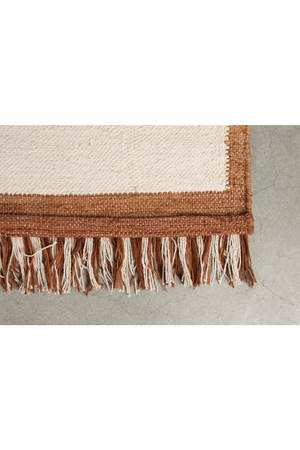 Geometric Fringed Carpet | Dutchbone Gambit | OROA.com