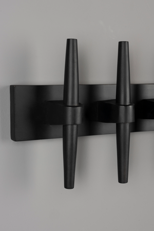 Lacquered Wood Wall Coat Rack | Dutchbone Jakub | OROA.com