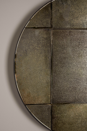 Round Vintage Mirror | Dutchbone Mado | OROA.com