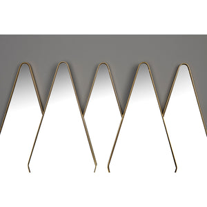   Modern furniture - Gold Diamond-Shaped Mirror - www.oroa.com | Oroa.com