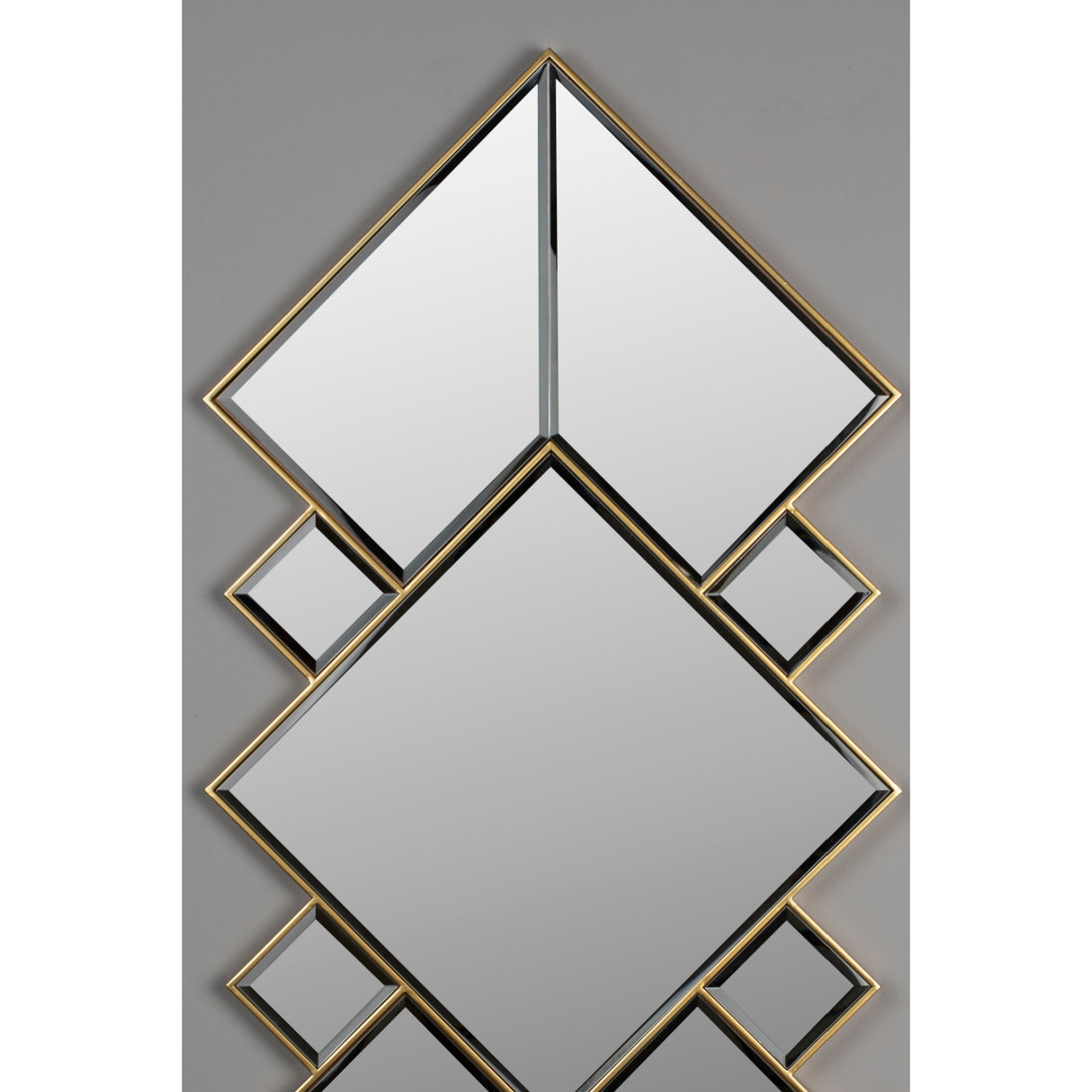   Modern furniture - Connected Diamond-Shaped Mirror - www.oroa.com | Oroa.com
