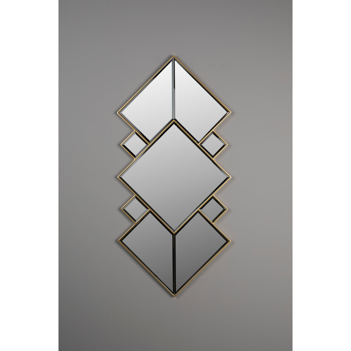   Modern furniture - Connected Diamond-Shaped Mirror - www.oroa.com | Oroa.com