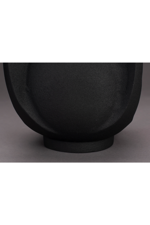 Black Aluminum Vase L | Dutchbone Thiago | OROA.com