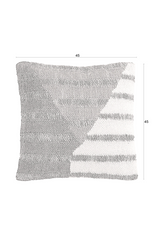 Geometric Patterns Cotton Pillows (2) | Dutchbone Hampton | OROA.com