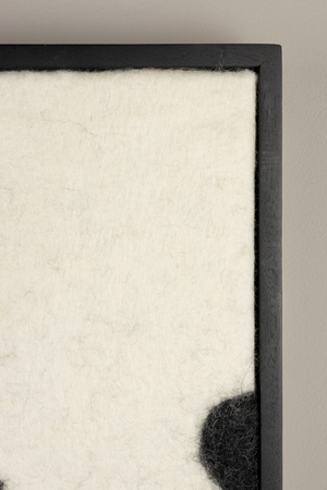 Abstract Wool Felt Walt Art | Dutchbone Sameer | OROA.com