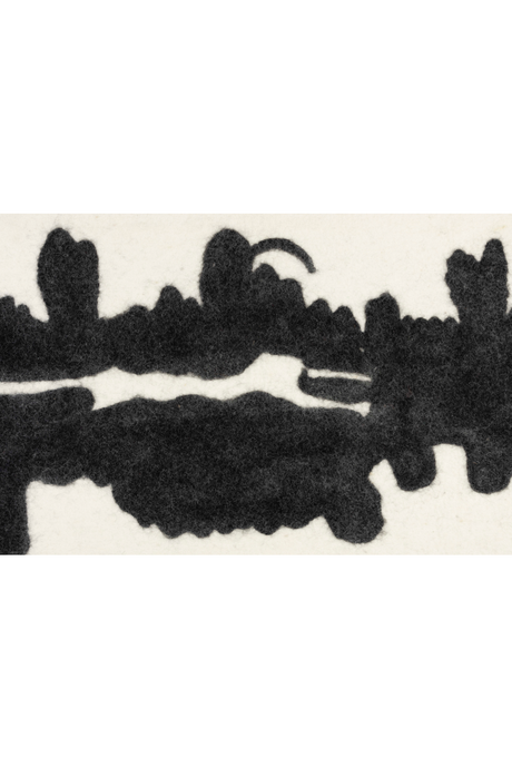 Monochrome Felt Wall Art | Dutchbone Samudra | OROA.com
