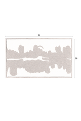 Monochrome Felt Wall Art | Dutchbone Samudra | OROA.com