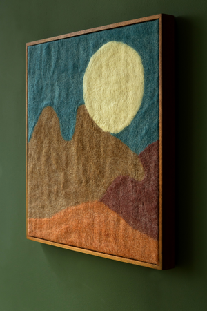 Wool Felt Wall Art | Dutchbone Chandra | OROA.com