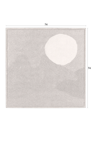 Wool Felt Wall Art | Dutchbone Chandra | OROA.com