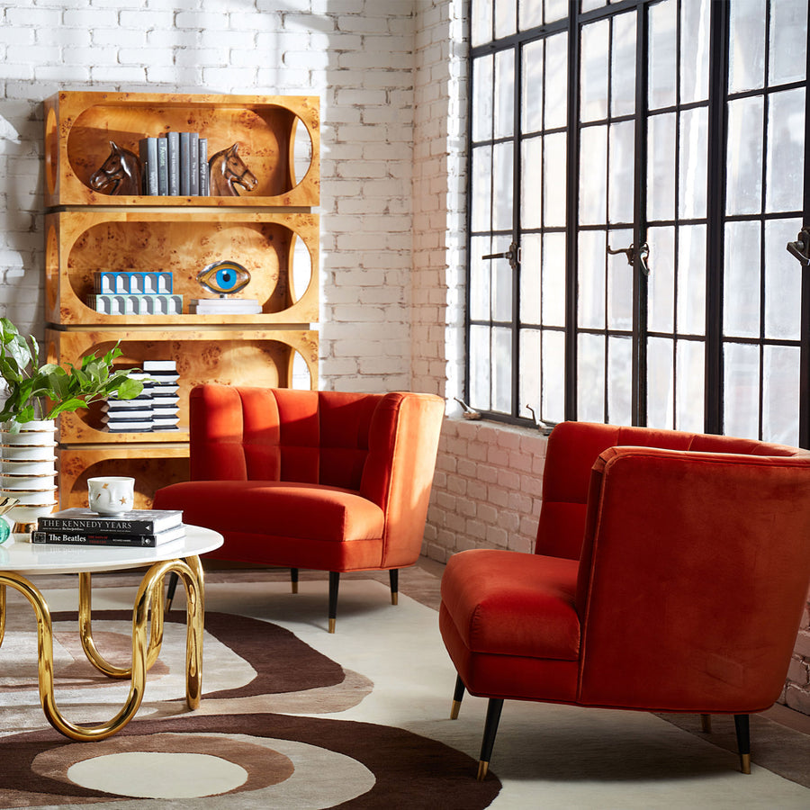 Cut-Out Mappa Wood Cabinet | Jonathan Adler Bond | Oroa.com