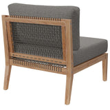 Outdoor Patio Teak Wood Armless Chair - OROA