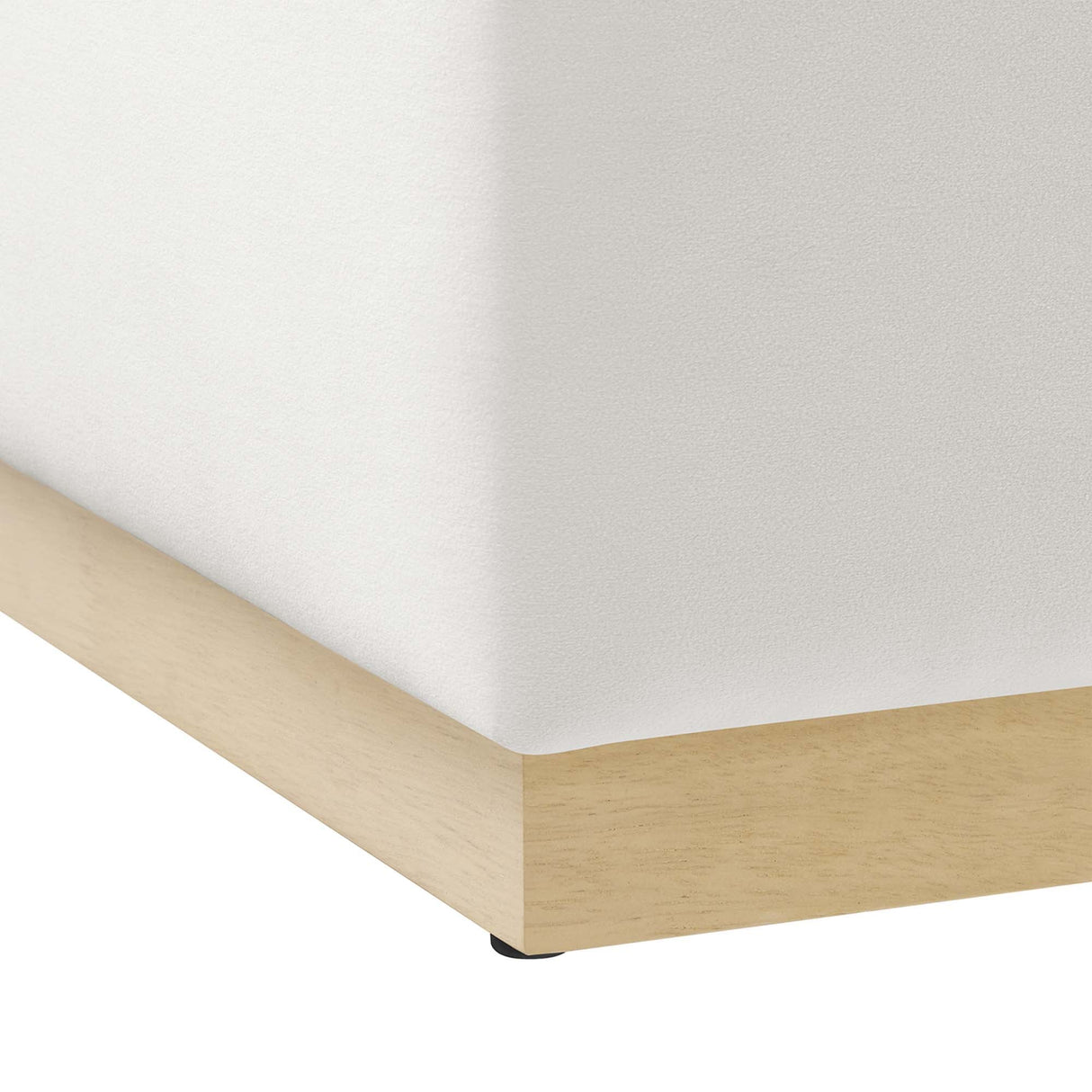 Tilden Square Velvet Upholstered Ottoman - OROA