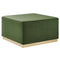 green cube ottoman - oroa