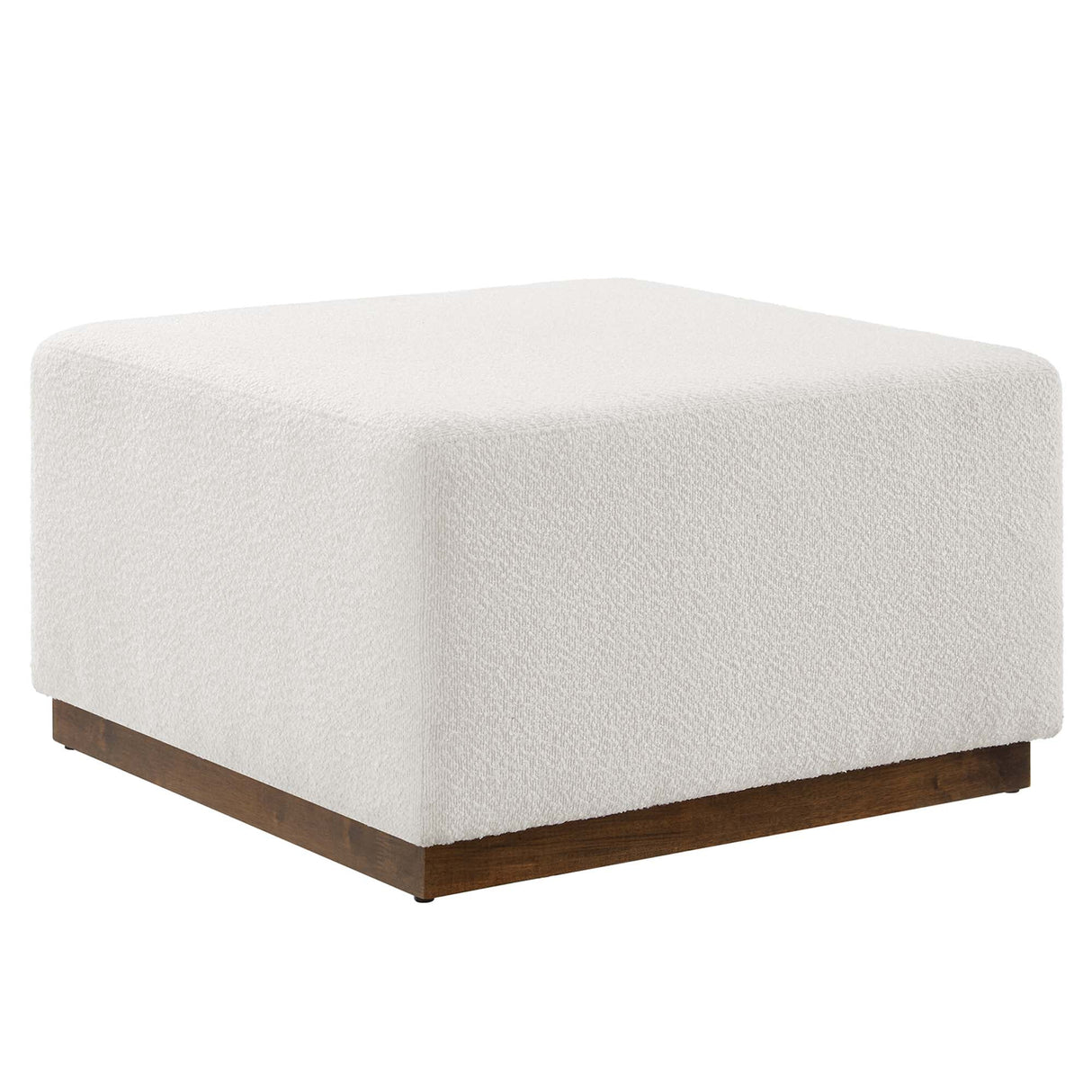 Tilden Square Boucle Ottoman - OROA