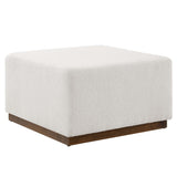 Tilden Square Boucle Ottoman - OROA