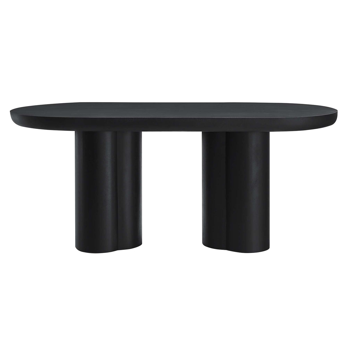 Caspian Oval Concrete Dining Table - OROA