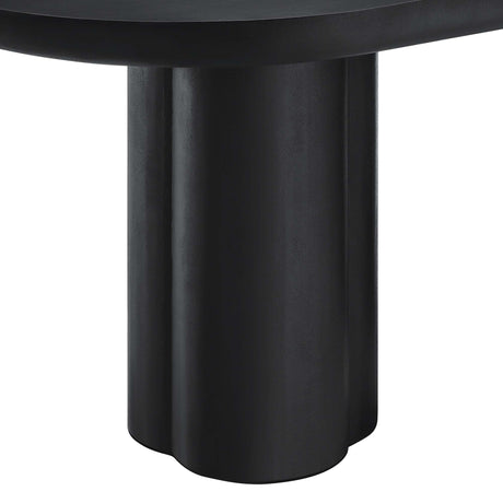 Caspian Oval Concrete Dining Table - OROA