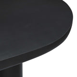 Caspian Oval Concrete Dining Table - OROA