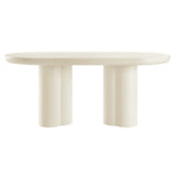 Caspian Oval Concrete Dining Table - OROA