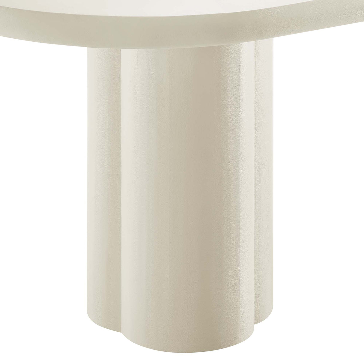 Caspian Oval Concrete Dining Table - OROA