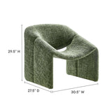 Vivi Chenille Upholstered Accent Chair - OROA