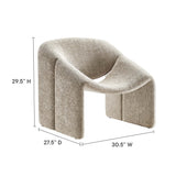 Vivi Chenille Upholstered Accent Chair - OROA