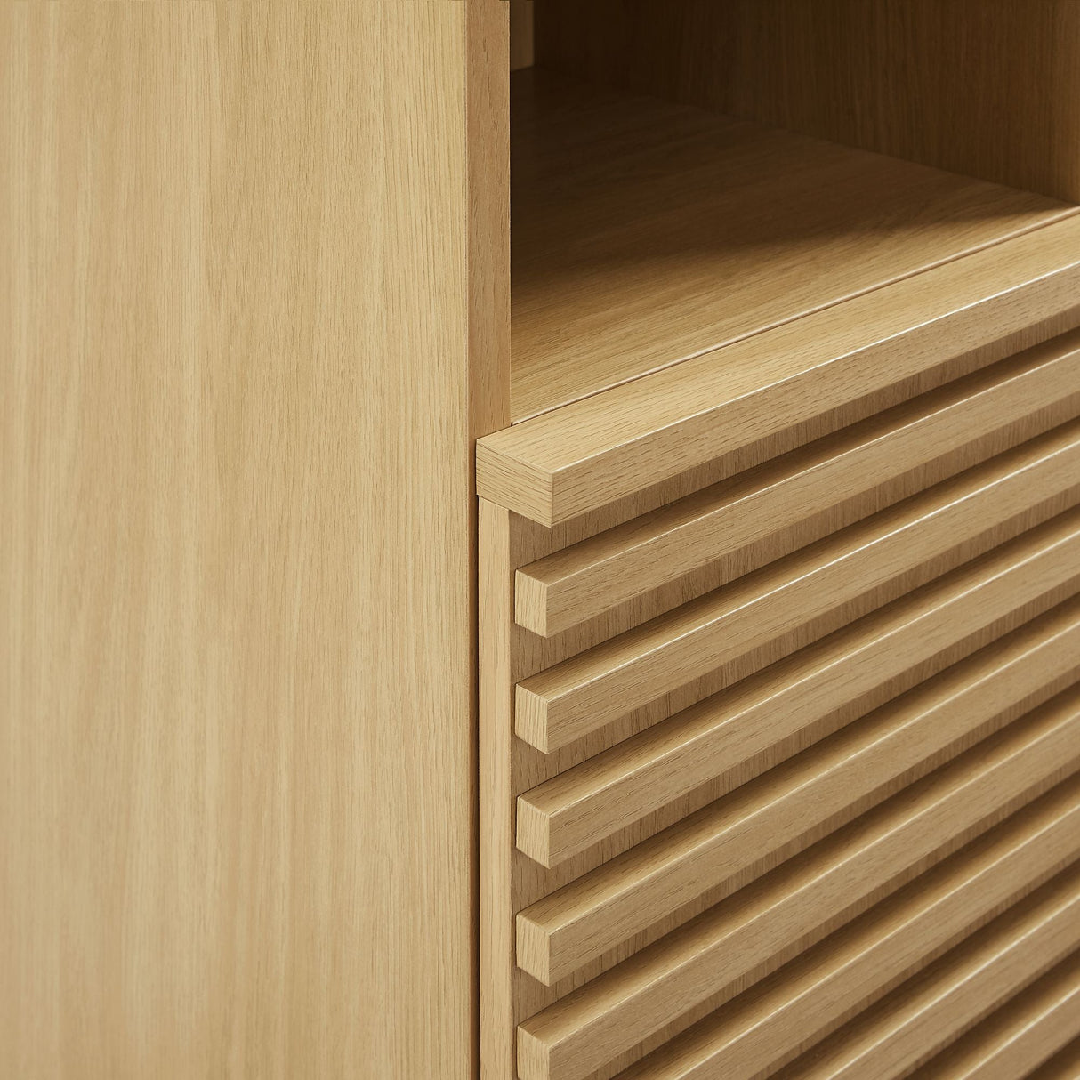 Render Tall Narrow Bathroom Storage Cabinet - OROA