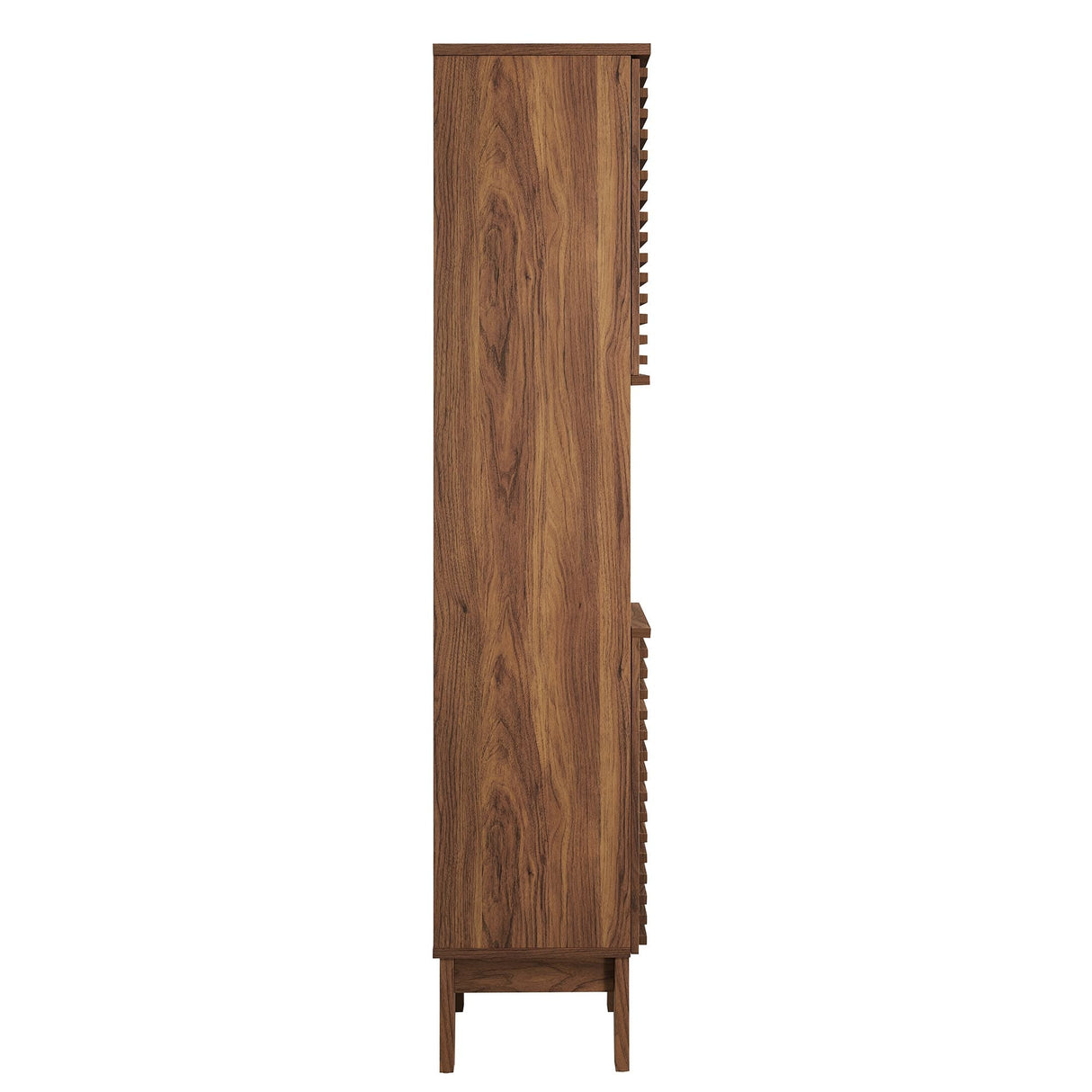 Render Tall Narrow Bathroom Storage Cabinet - OROA