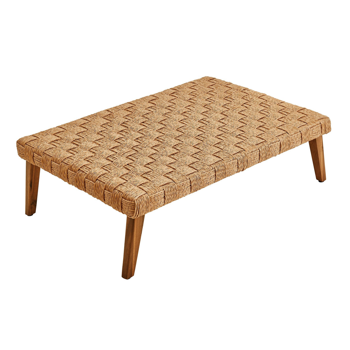 Capri Outdoor Patio Wicker Rattan Coffee Table- OROA