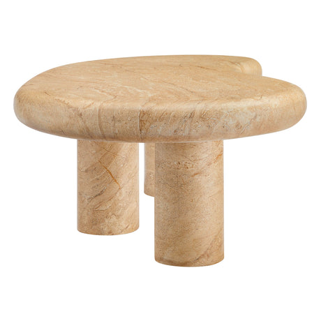 Elowen Travertine Coffee Table (Indoor/Outdoor)