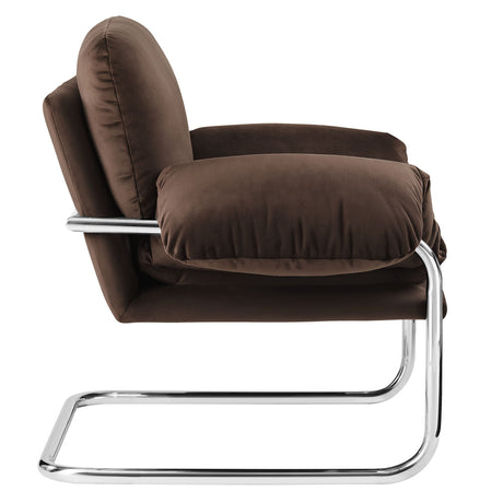 Ansel Velvet Accent Chair - OROA