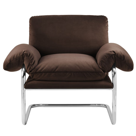 Ansel Velvet Accent Chair - OROA