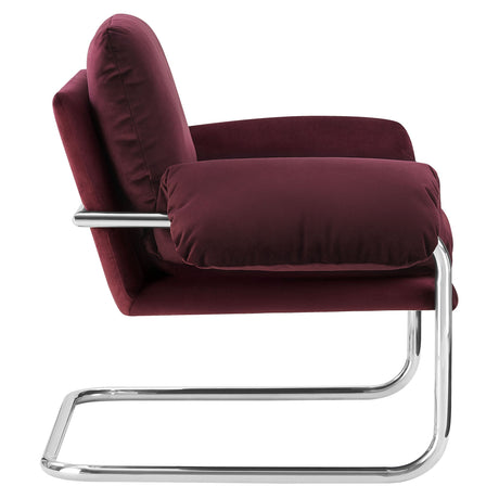 Ansel Velvet Accent Chair - OROA