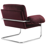 Ansel Velvet Accent Chair - OROA