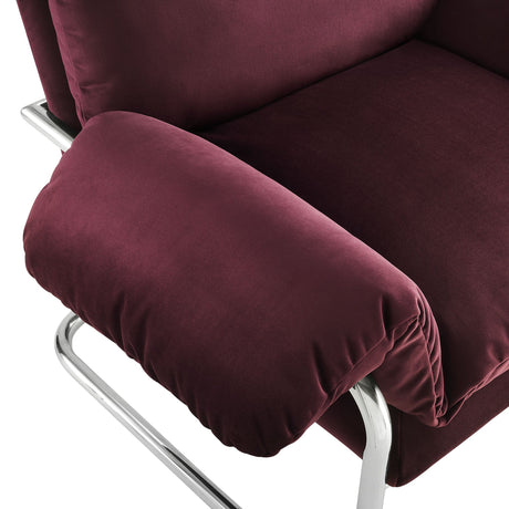 Ansel Velvet Accent Chair - OROA