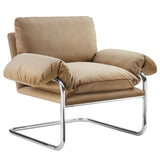 Ansel Velvet Accent Chair - OROA