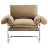 Ansel Velvet Accent Chair - OROA