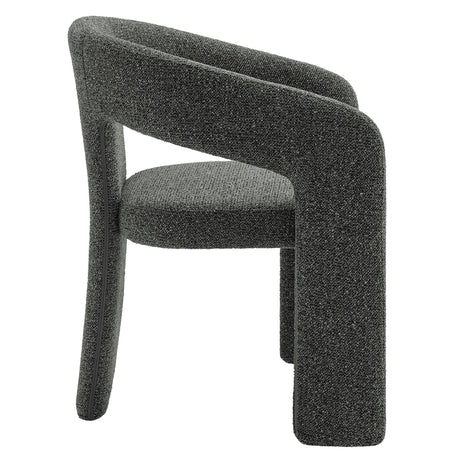 Oslo Barrel Fabric Upholstered Dining Chair - OROA
