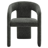 Oslo Barrel Fabric Upholstered Dining Chair - OROA