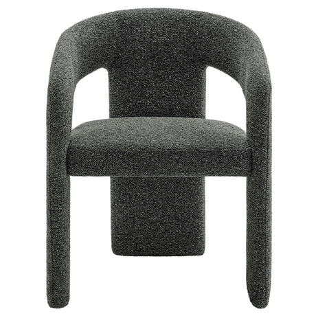 Oslo Barrel Fabric Upholstered Dining Chair - OROA