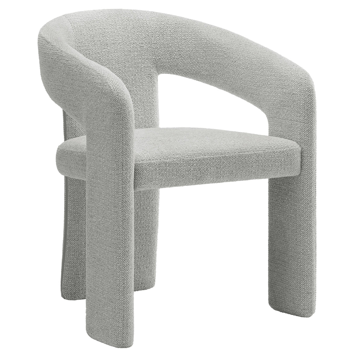 Oslo Barrel Fabric Upholstered Dining Chair - OROA