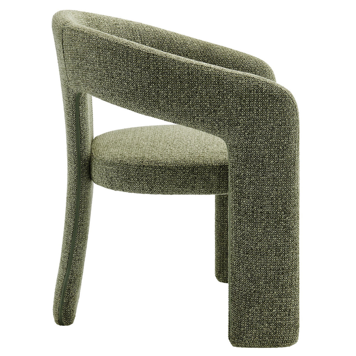 Oslo Barrel Fabric Upholstered Dining Chair - OROA